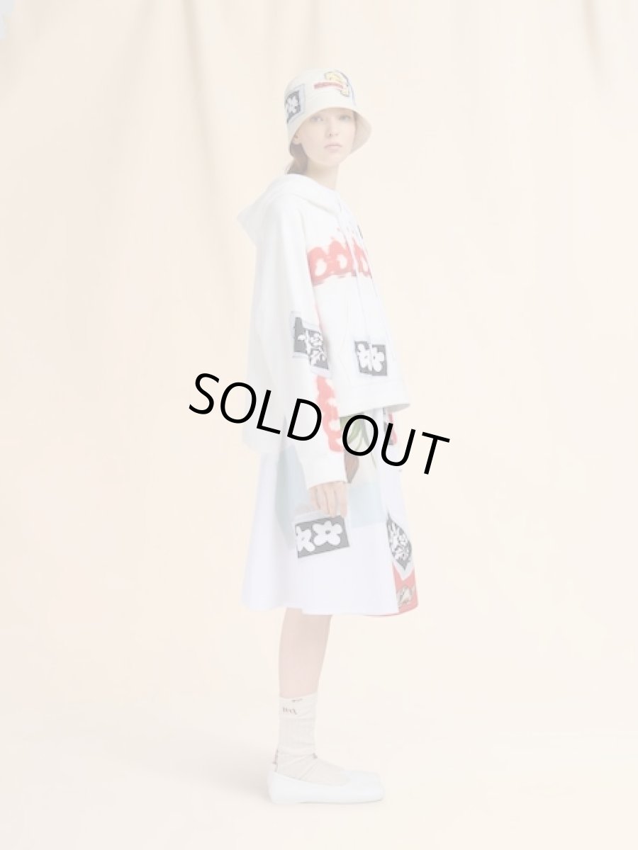 画像5: MARNI  ホワイト コットン製Tシャツ プリントとパッチ入り (5)