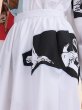 画像4: MARNI  ホワイト ポプリン製Aラインスカート (4)