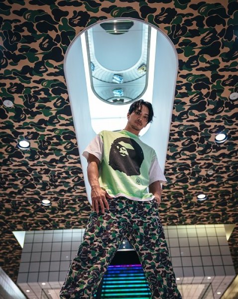 画像4: SAINT Mxxxxxx  × A BATHING APE® BAPE_SS TEE/HANDPRINT (4)