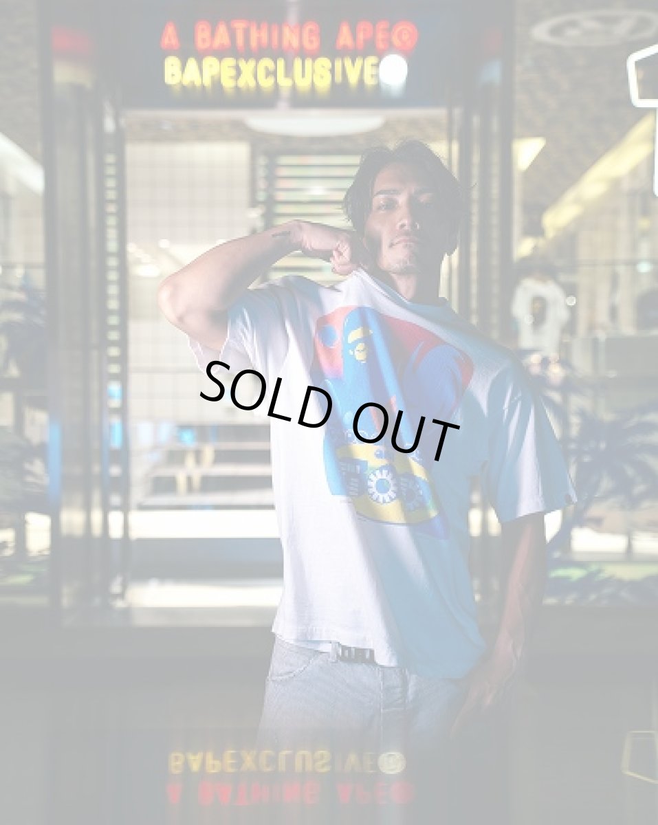 画像3: SAINT Mxxxxxx  × A BATHING APE®  BAPE_SS TEE/GOD (3)