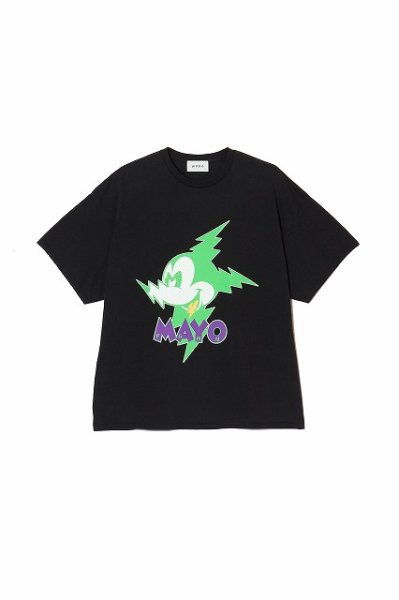 画像1: MAYO　エンジェルストリートプリント ショートスリーブTシャツ (1)
