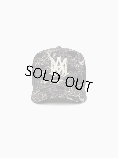 画像1: AMIRI BANDANA REPAIR TRUCKER HAT (1)