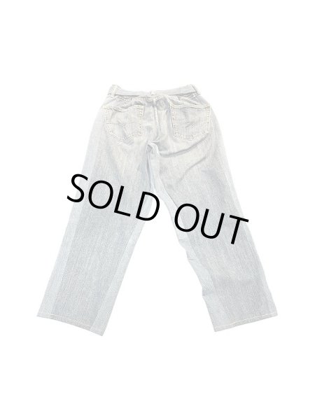 画像2: SEEALL RECONSTORUCTED BELT BAGGY PANTS（再構築商品） (2)