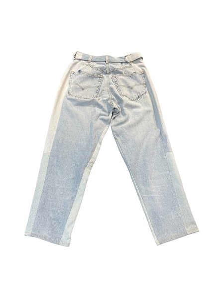 画像5: SEEALL RECONSTORUCTED BELT BAGGY PANTS（再構築商品） (5)
