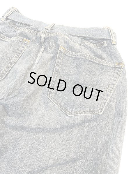 画像7: SEEALL RECONSTORUCTED BELT BAGGY PANTS（再構築商品） (7)