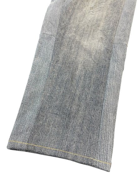 画像10: SEEALL RECONSTORUCTED BELT BAGGY PANTS（再構築商品） (10)