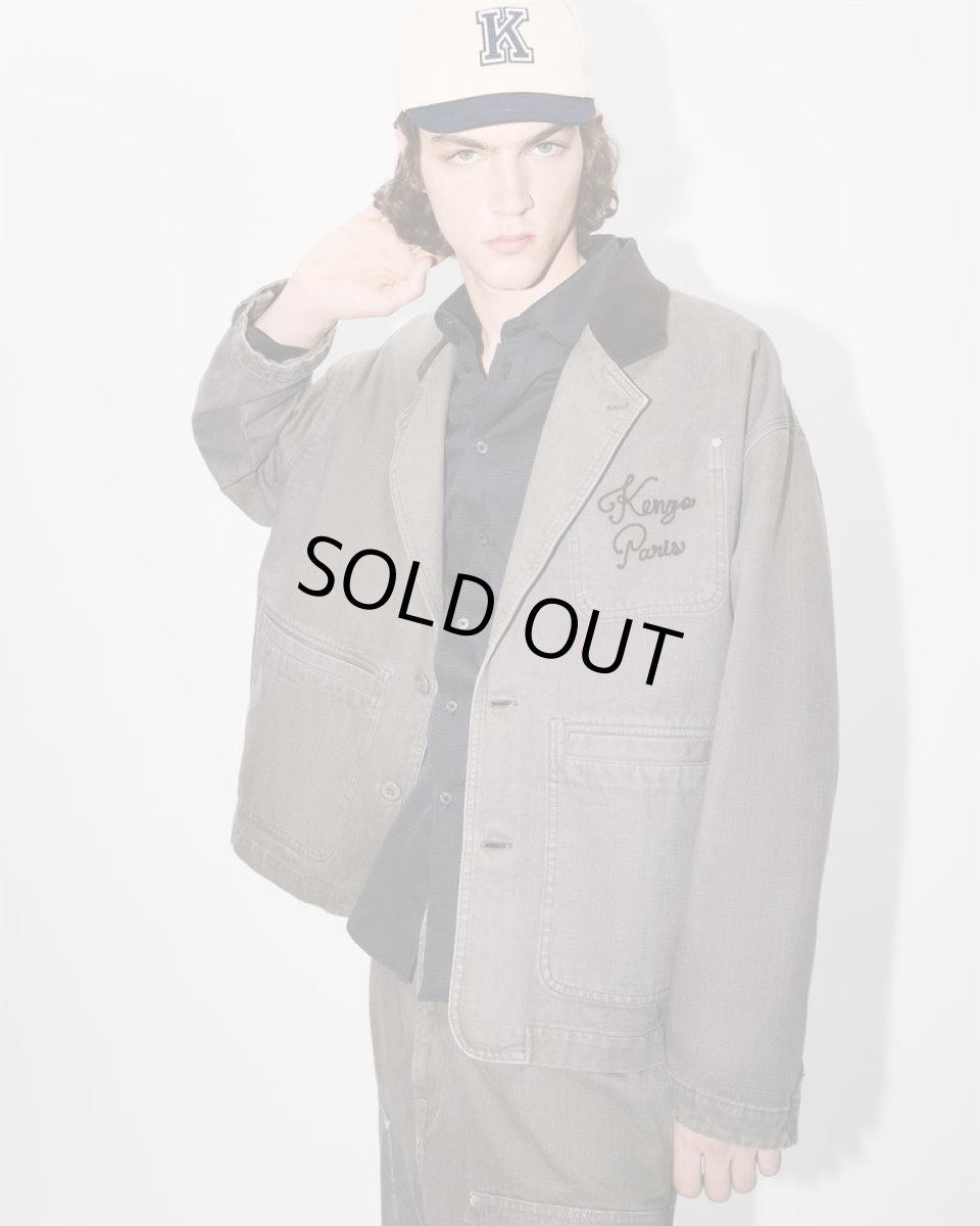 画像7: KENZO Paris Chainstitch' ワークウエア ジャケット (7)
