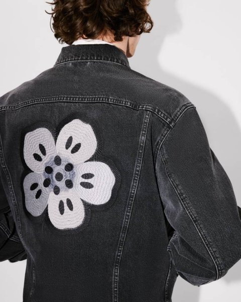 画像6: KENZO Boke Flower' エンブロイド トラッカー ジャケット (6)