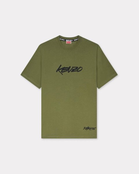 画像1: KENZO Kenzo x Futura 2000' コットン Tシャツ (1)