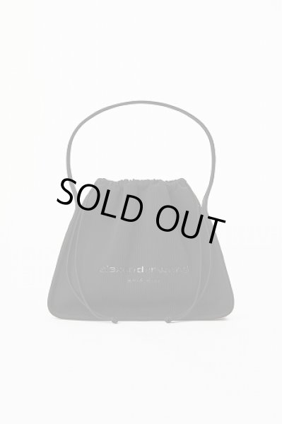 画像1: alexanderwang アレキサンダーワン 　RYAN リブニット ラージバッグ (1)