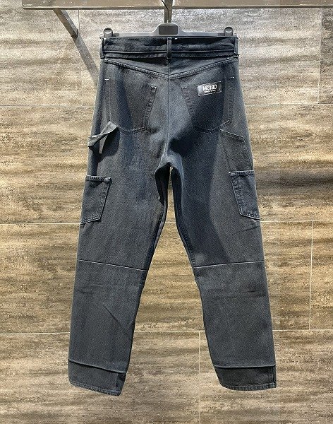 画像2: QBISM REMAKE DENIM PANTS (2)