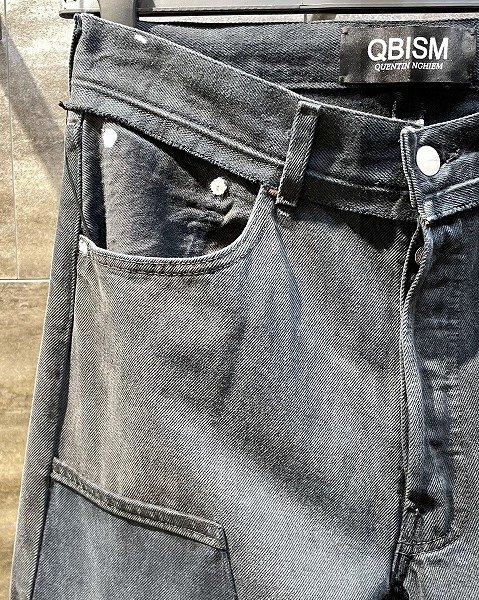 画像3: QBISM REMAKE DENIM PANTS (3)