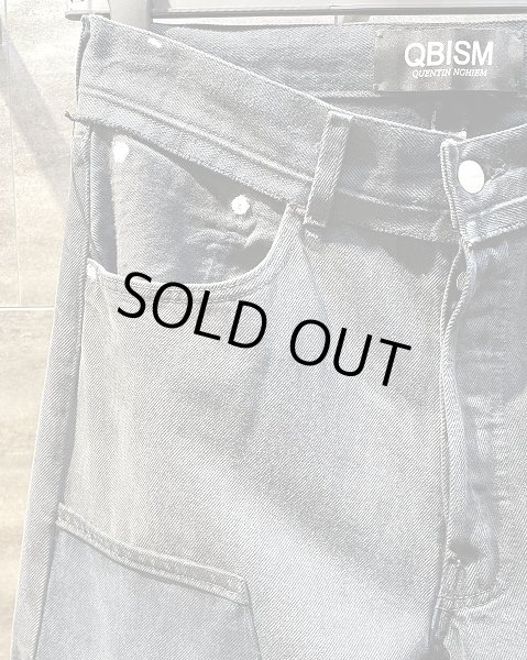 画像3: QBISM REMAKE DENIM PANTS (3)