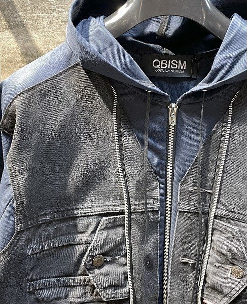 画像3: QBISM REMAKE HOODIE JACKET (3)