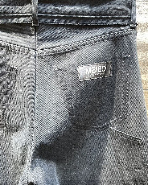 画像4: QBISM REMAKE DENIM PANTS (4)