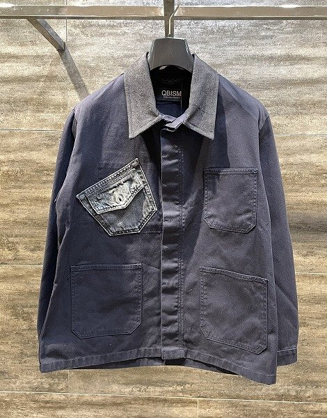 画像1: QBISM REMAKE WORK JACKET (1)