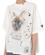 画像7: Maison MIHARA YASUHIRO　Cat Printed Embellished Distressed T-Shirt (7)