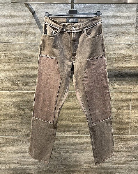 画像1: QBISM REMAKE DENIM PANTS (1)
