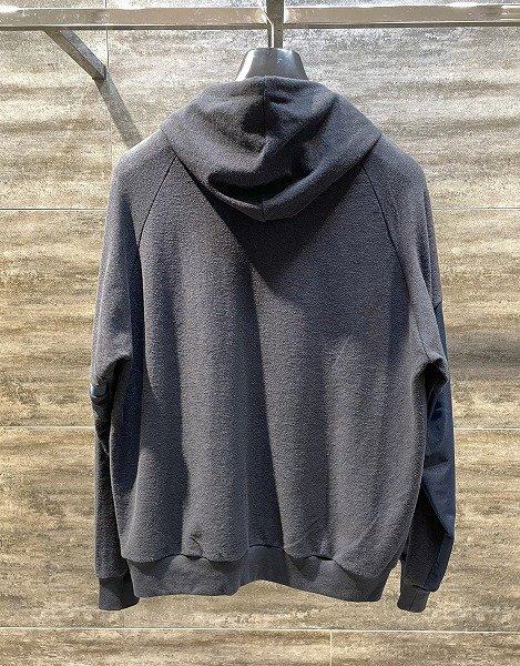 画像2: QBISM REMAKE DENIM DOCKING HOODIE (2)