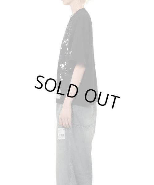 画像4: Maison MIHARA YASUHIRO　Cat Printed Embellished Distressed T-Shirt (4)