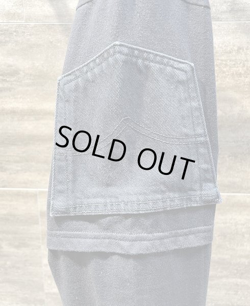 画像4: QBISM REMAKE DENIM DOCKING L/S TEE (4)