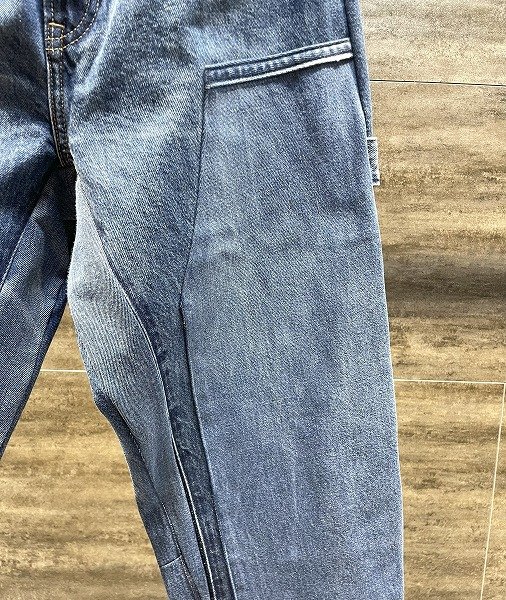 画像4: QBISM REMAKE DENIM PANTS (4)