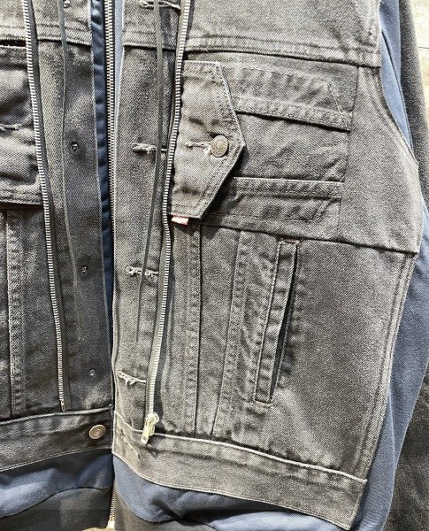 画像4: QBISM REMAKE HOODIE JACKET (4)