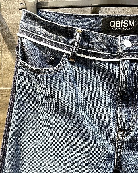 画像3: QBISM REMAKE DENIM PANTS (3)