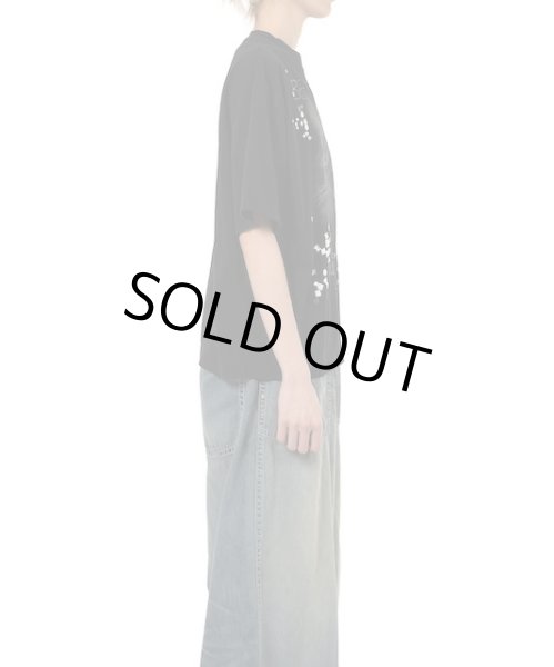 画像6: Maison MIHARA YASUHIRO　Cat Printed Embellished Distressed T-Shirt (6)