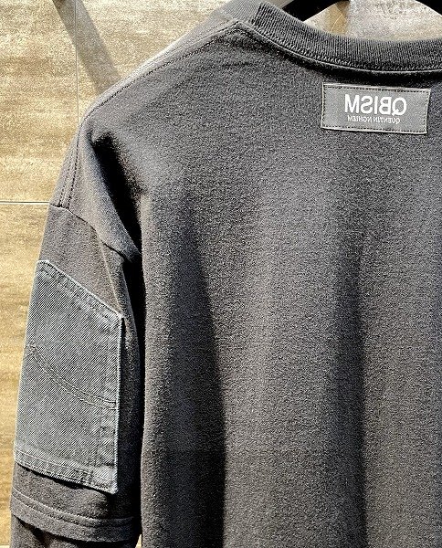 画像5: QBISM REMAKE DENIM DOCKING L/S TEE (5)