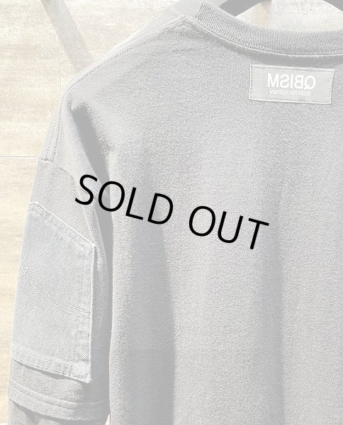 画像5: QBISM REMAKE DENIM DOCKING L/S TEE (5)