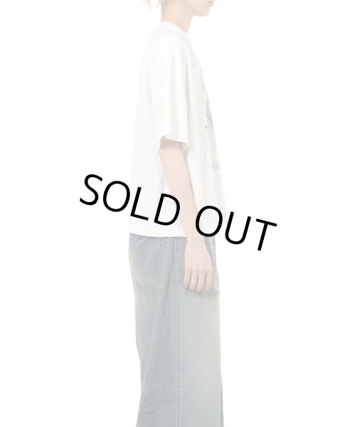 画像6: Maison MIHARA YASUHIRO　Cat Printed Embellished Distressed T-Shirt (6)