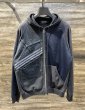 画像1: QBISM REMAKE DENIM DOCKING HOODIE (1)
