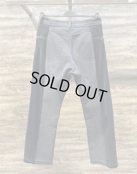 画像2: QBISM REMAKE DENIM PANTS (2)