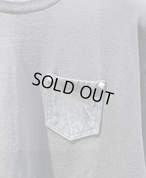 画像3: QBISM REMAKE DENIM DOCKING L/S Rayerd TEE (3)