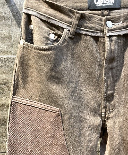 画像3: QBISM REMAKE DENIM PANTS (3)