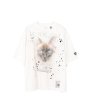 画像1: Maison MIHARA YASUHIRO　Cat Printed Embellished Distressed T-Shirt (1)