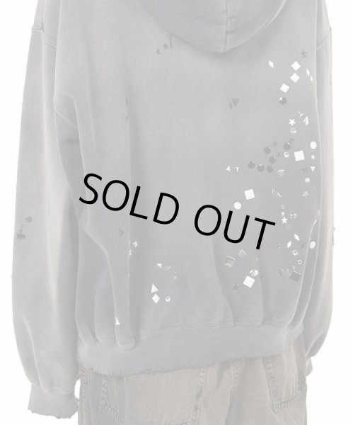 画像9: Maison MIHARA YASUHIRO　Sun Faded Like Embellished Zip-up Hoodie (9)