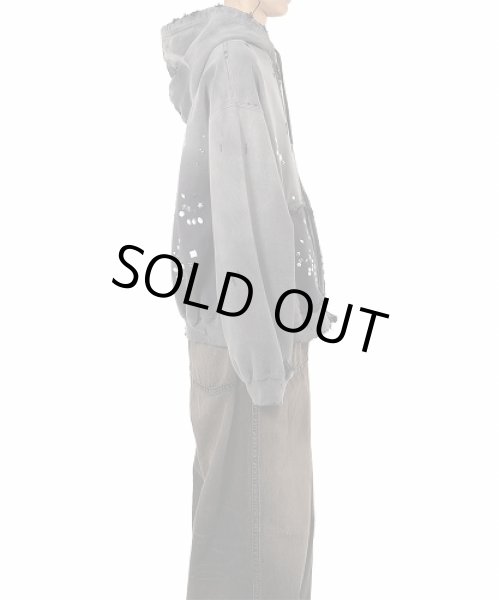 画像6: Maison MIHARA YASUHIRO　Sun Faded Like Embellished Zip-up Hoodie (6)