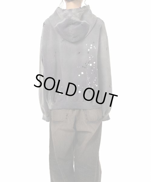 画像5: Maison MIHARA YASUHIRO　Sun Faded Like Embellished Zip-up Hoodie (5)