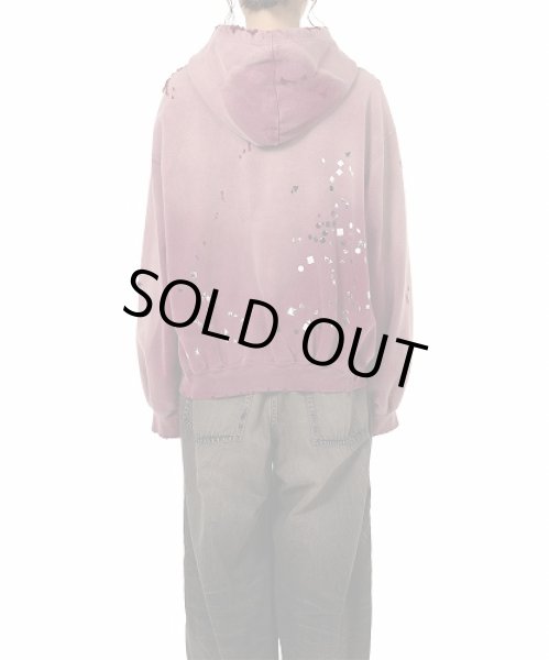 画像5: Maison MIHARA YASUHIRO　Sun Faded Like Embellished Zip-up Hoodie (5)