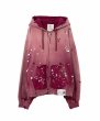 画像1: Maison MIHARA YASUHIRO　Sun Faded Like Embellished Zip-up Hoodie (1)