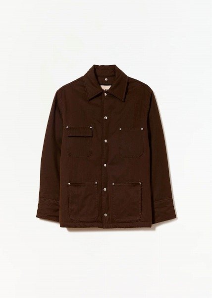 画像2: PLAN C デラヴェコットンツイル カーペンタージャケット (2)