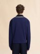 画像3: MARNI ブルー オーガニックコットン製カーディガン スウェットシャツ バイカラープラケット付き (3)