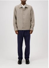 画像2: HARRIS WHARF LONDON  COACH JACKET PRESSED WOOL (2)