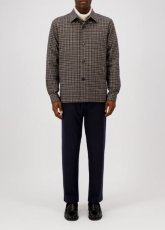 画像2: HARRIS WHARF LONDON  SHIRT JACKET TATTERSALL (2)