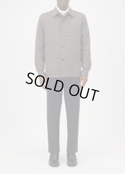 画像2: HARRIS WHARF LONDON  SHIRT JACKET TATTERSALL (2)