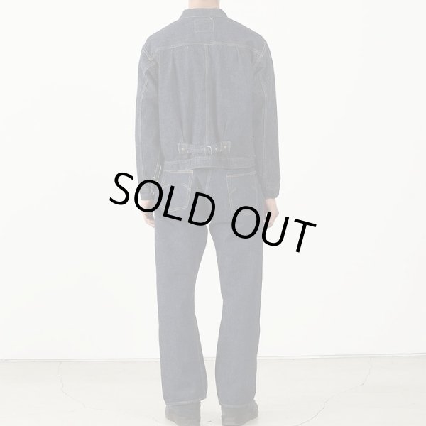 画像4: REMIRELIEF　12oz SELVEDGE DENIM 1st JKT（ONEWASH） (4)