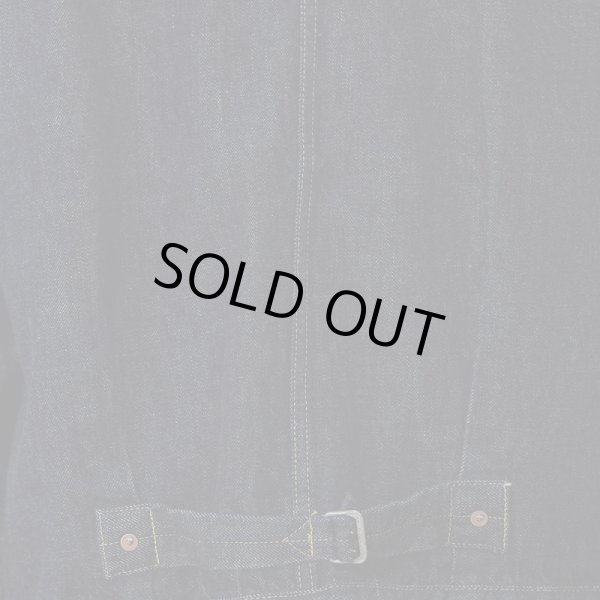 画像5: REMIRELIEF　12oz DENIM 大戦モデル JKT(ONEWASH) (5)