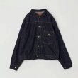 画像1: REMIRELIEF　12oz SELVEDGE DENIM 1st JKT（ONEWASH） (1)
